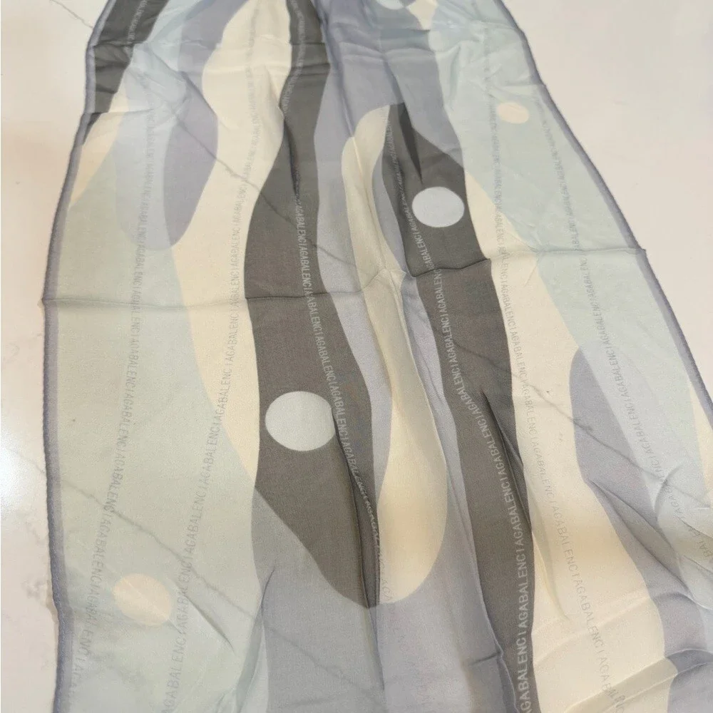 Balenciaga Paris Multicolor Scarf silk